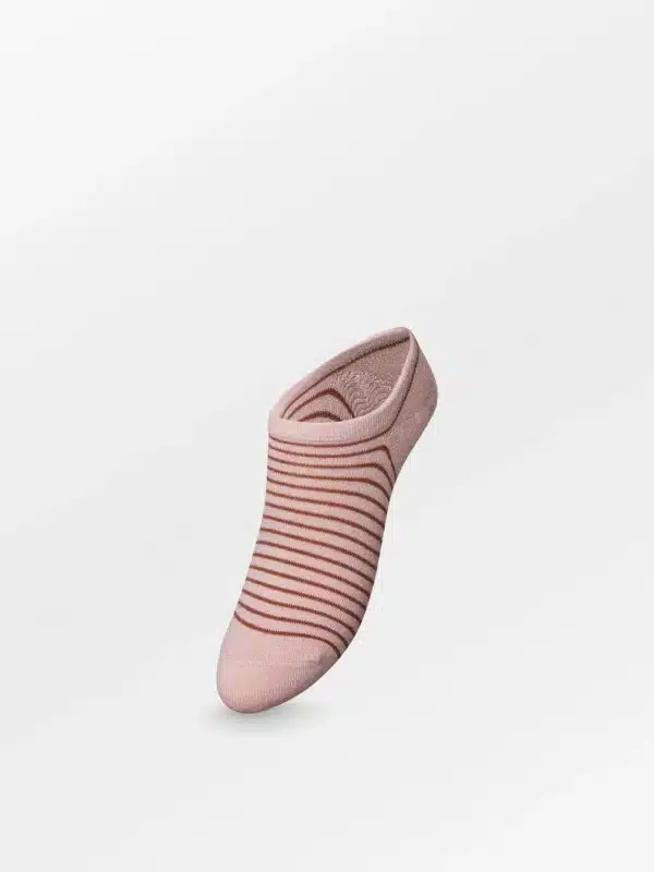 Stripe Glitter Sneakie Sock